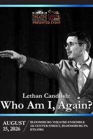 Lethan Candlish: Who Am I, Again? show poster