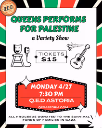 Queens Performs for Palestine