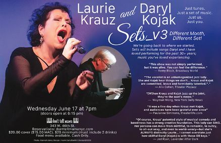 Laurie Krauz/Daryl Kojak in SETS_v3 show poster