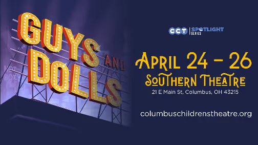 Guys and Dolls show poster