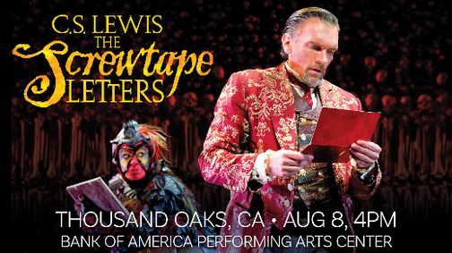 C.S. Lewis' The Screwtape Letters show poster