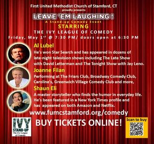 LEAVE 'EM LAUGHING - Stand-up Comedy Event show poster