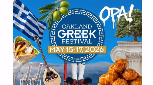Oakland Greek Festival show poster