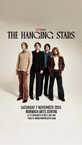 The Hanging Stars at Norwich Arts Centre show poster