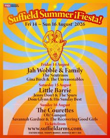 The Suffield Summer ¡Fiesta! - Norfolk show poster