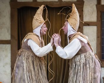 Puppet Showplace Theater Presents: Death & The Fool: A Tarot-Inspired Medieval Folly by Happenstance Theater show poster