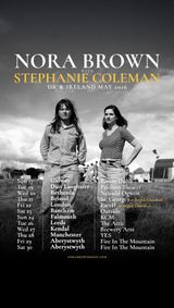 Traditional old-time Nora Brown and Stephanie Coleman live at St. George's - Bristol show poster
