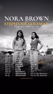 Traditional old-time Nora Brown and Stephanie Coleman live at Róisin Dubh - Galway, IE
