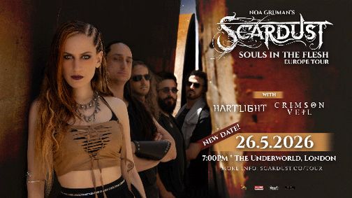 SCARDUST at The Underworld - London show poster