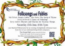 A Concert of Folksongs and Fables