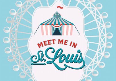Meet Me In St Louis show poster