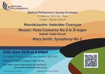 Watford Philharmonic Society Orchestral Concert 2026