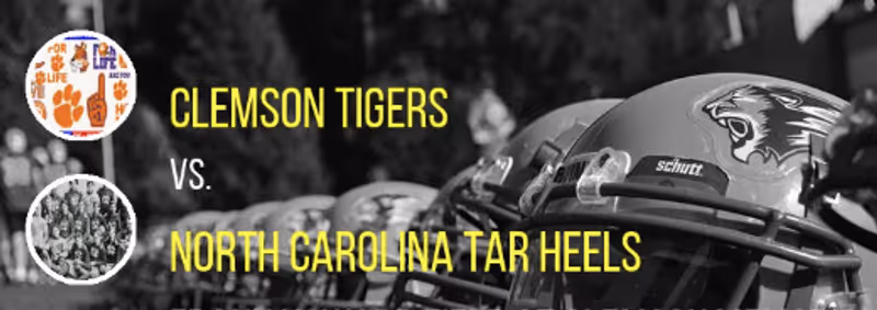 Clemson Tigers vs. North Carolina Tar Heels show poster