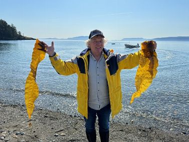 2nd Annual Seaweed Festival-Lummi Island show poster