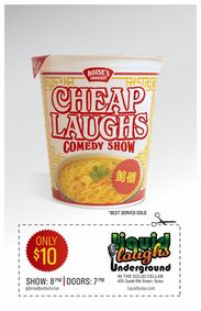 The Cheap Laughs Comedy Show! show poster