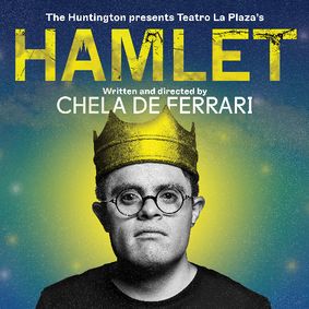 Teatro La Plaza's Hamlet show poster