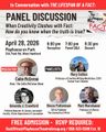 Panel Discussion: When Creativity Clashes with Fact: How do you know when the truth is true? in Connecticut