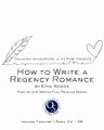 How to Write a Regency Romance in Oklahoma