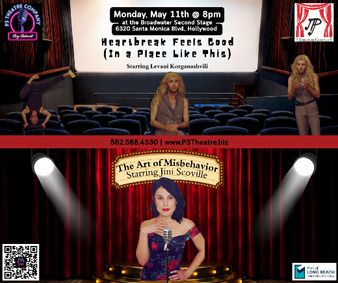 P3's May Cozy Cabaret show poster