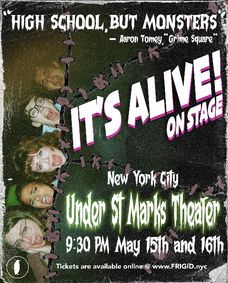 It's Alive show poster