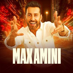 Max Amini show poster