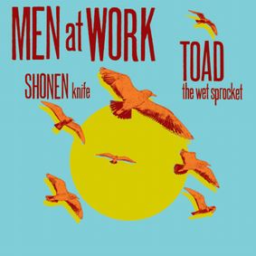 Men at Work, Toad the wet sprocket show poster