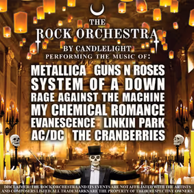 The Rock Orchestra by Candlelight show poster