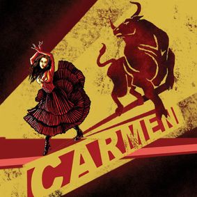 The Atlanta Opera's Carmen show poster