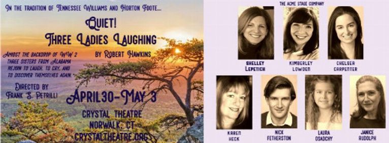Quiet Three Ladies Laughing! show poster