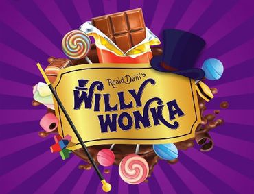 Roald Dahl's Willy Wonka and the Chocolate Factory show poster