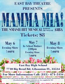 Mamma Mia! show poster
