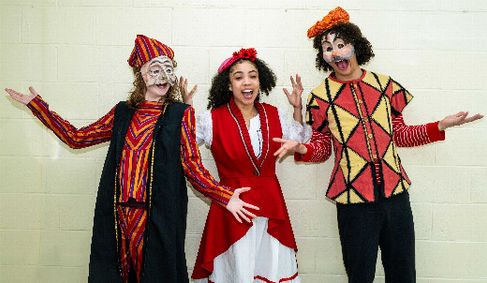 Oddfellows Playhouse Teen Repertory Company presents the world premiere of Mel Chomsky’s History of the World show poster