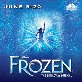 Disney’s FROZEN show poster