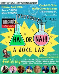 Ha! or Nah!: A Joke Lab *TimeOut NY PICK!* show poster