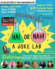 Ha! or Nah!: A Joke Lab *TimeOut NY PICK!*