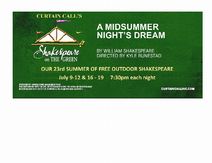 A MIDSUMMER NIGHT'S DREAM