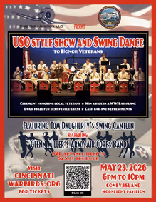 Swing Dance and USO style Show to Honor Veterans show poster
