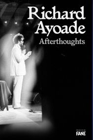 Richard Ayoade: Afterthoughts show poster
