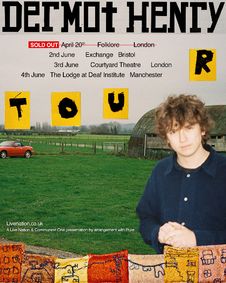 Dermot Henry show poster
