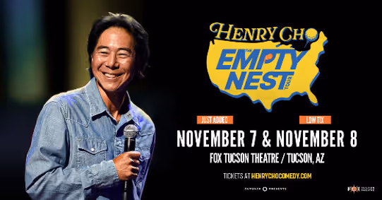 Henry Cho: The Empty Nest Tour show poster