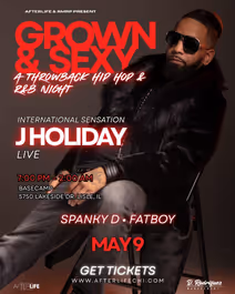 Grown and Sexy Night with J Holiday Live!