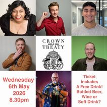Comedy at The Crown and Treaty Uxbridge Ticket Includes a FREE DRINK Brill Comedy : Tom Houghton and more