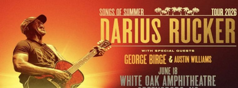 Darius Rucker show poster