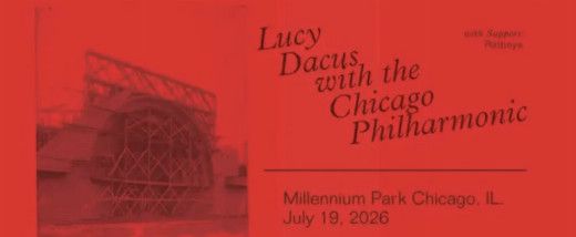 Lucy Dacus With The Chicago Philharmonic