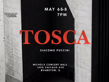 Tosca show poster
