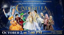 CINDERELLA by The United European Ballet Company in Atlanta