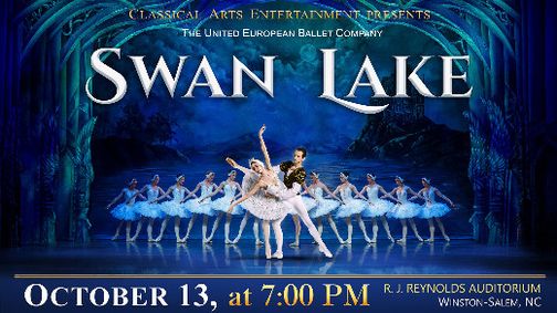 SWAN LAKE by The United European Ballet Company show poster