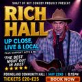 Rich Hall Headlines Poringland Community Hall in UK Regional