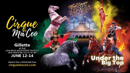 Cirque Ma'Ceo LIVE in Gillette  June 12 - 14, 2026 show poster