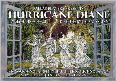 Hurricane Diane show poster